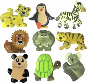 5043Z : Safari Magnets (Pack Size 36) Price Breaks Available